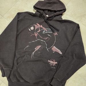 Spider-Man Into The Spider-Verse Marvel 2019 Mens L Large Sweatshirt Hoodie RARE